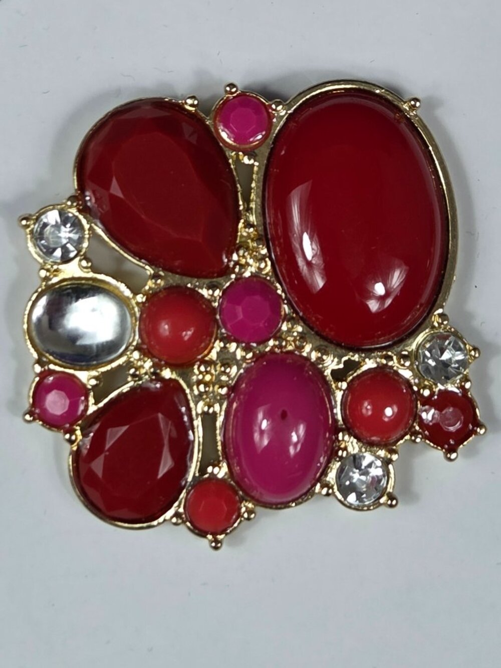 Lindsay Phillips Red & Pink Stones Snaps